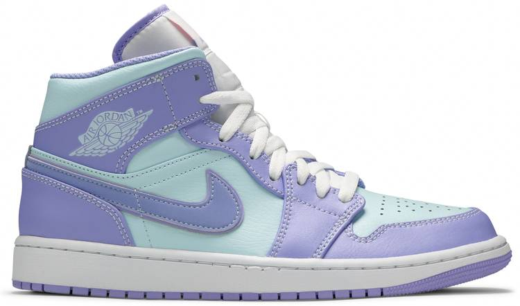 Air Jordan 1 Mid Purple Pulse 554724-500